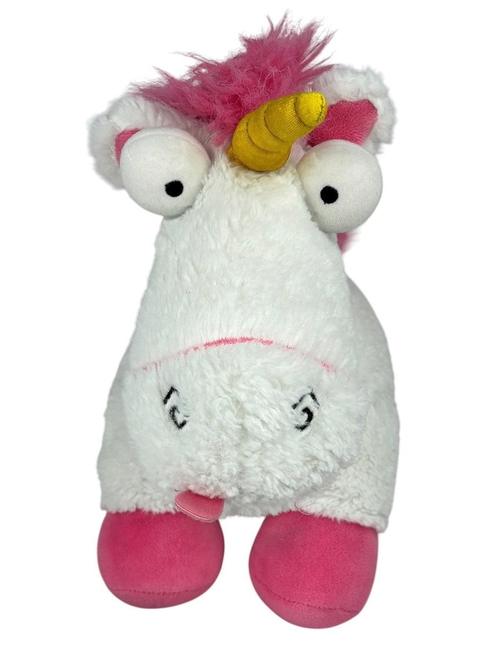 BAB 2017 Build A Bear Fluffy Despicable Me Minions Unicorn Plush